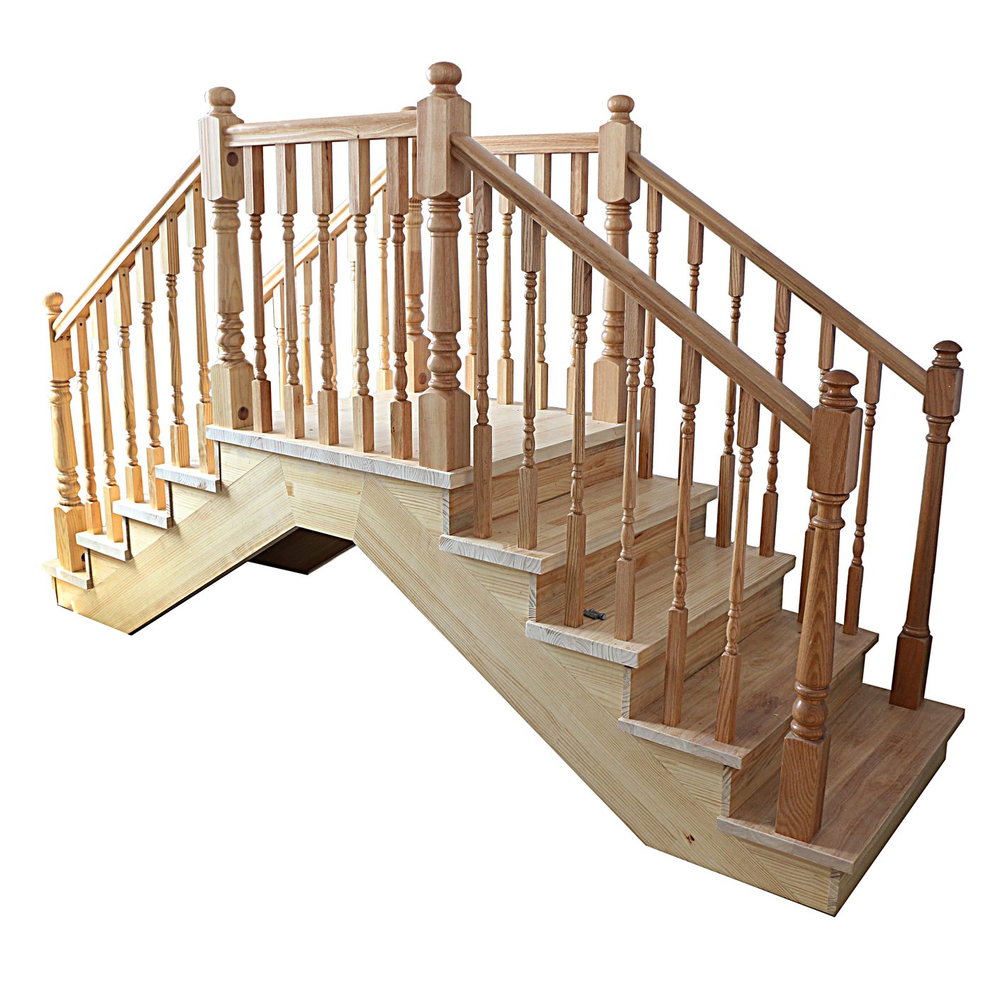 Complete Wooden Staircase